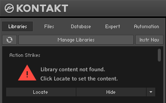 Top 74+ imagen kontakt library content not found