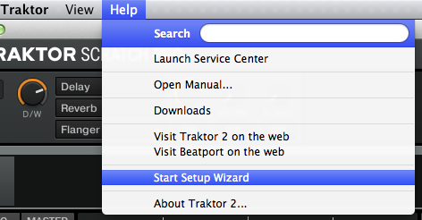 Launch Setup Wizard