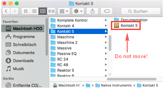 install komplete ultimate 10 on a seperate hardive for mac