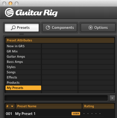 Guitar rig 6 presets