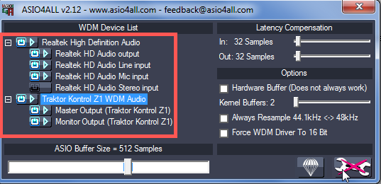 asio4all scheda audio 