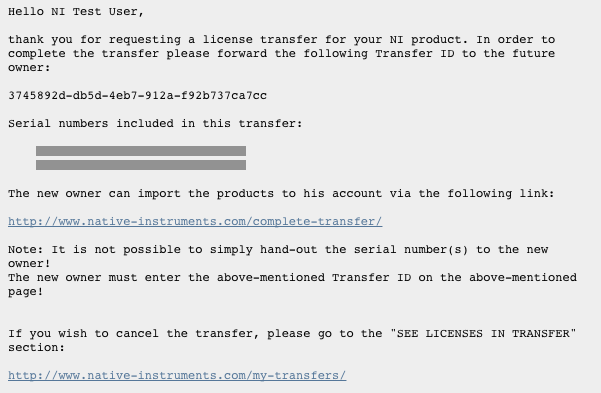 How to Request a License Transfer ID to Sell Your NI Product – Native  Instruments