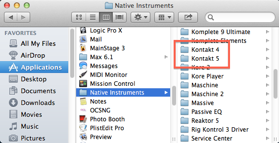 delete native instruments software