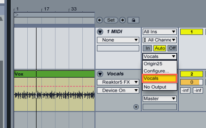 Send MIDI