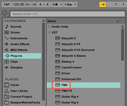 does ableton 10 suite support native instruments