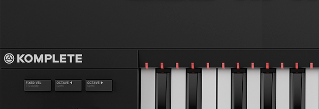 Komplete Kontrol SシリーズキーボードでUSBと5ピンポートから