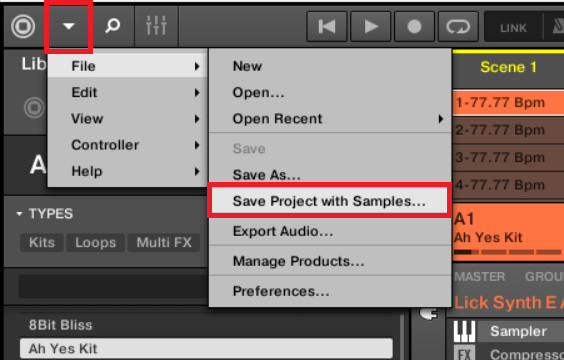 Save_Project_with_Samples.PNG