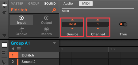 PreSonus Studio OneからMaschineインストゥルメントをトリガーする