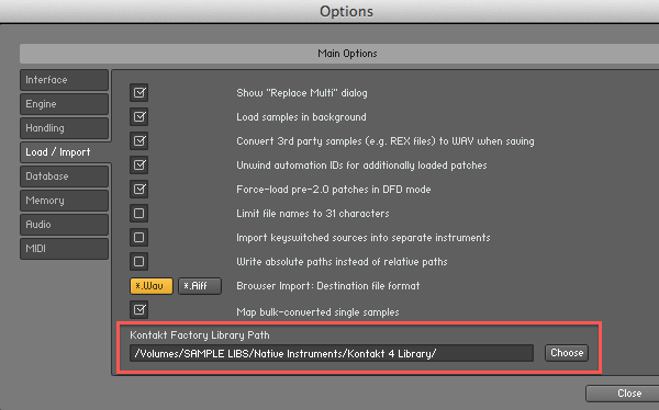 KONTAKT Factory Library