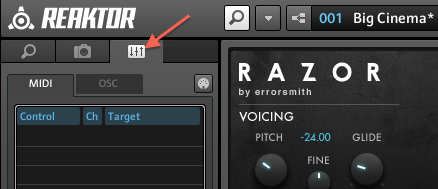 Panel Control