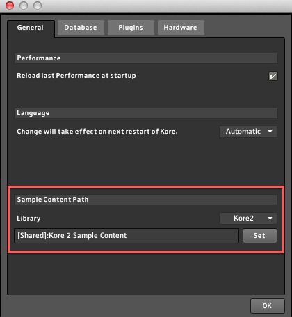 Set Content Path