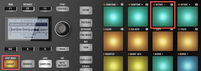 どのようにしてMASCHINEコントローラからのMIDIノートをDAWに