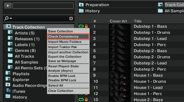 Check Consistency