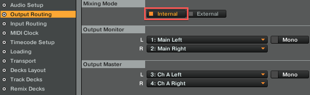 Output Routing