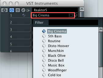 presets_cubase