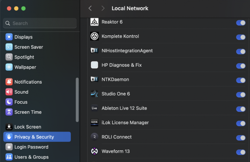 How to grant audio apps access to your local network on macOS 15 ...