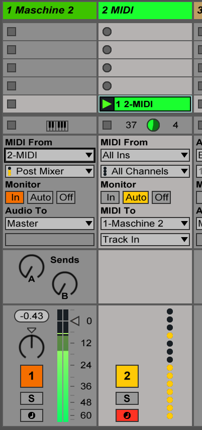 Triggering MASCHINE 2 Drum Kits with MIDI Notes in Ableton ...