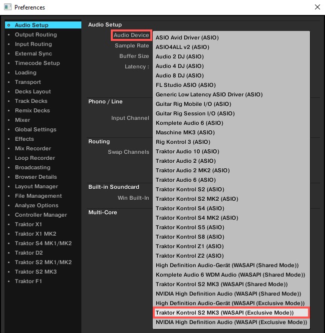 I Cannot Find The Asio Driver For My Traktor Kontrol S2 Mk3 S4 Mk3 S3 Windows Native Instruments