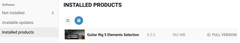 guitar rig 5 player service center cannot connect