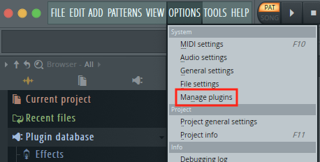 change default file location fl studio