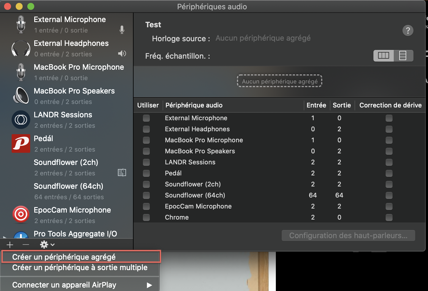 Comment utiliser simultanément les entrées et sorties audio de plusieurs  appareils sur Mac ?