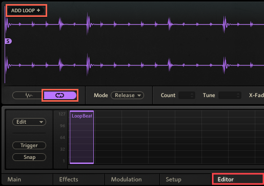 Battery 4 shop midi loops