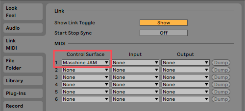 Installation der Maschine-Templates für Ableton Live – Native 