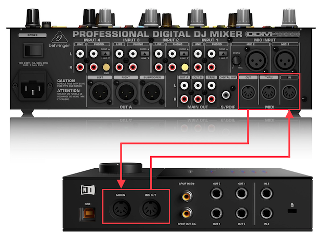 How to Set Up TRAKTOR with the Behringer DDM4000 as a MIDI