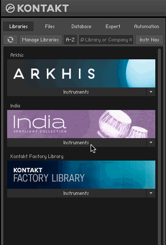 How to Load KONTAKT Libraries – Native Instruments