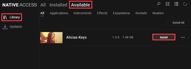 Setting Up a Native Instruments KONTAKT Library – Native Instruments
